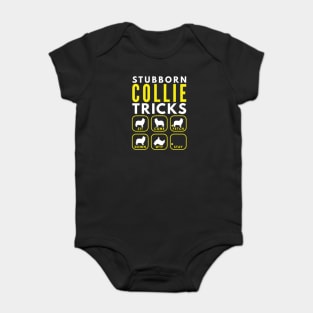 Stubborn Collie Spaniel Tricks - Dog Training Baby Bodysuit